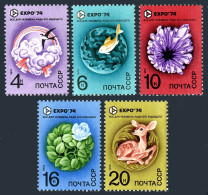 Russia 4188-4192,4193, MNH. Mi 4229-4233,Bl.95. EXP0-1974. Preserve Environment. - Nuovi