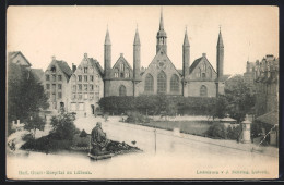 AK Lübeck, Blick Auf Das Heilig Geist-Hospital  - Lübeck