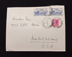 C) 1969, ITALY, AIR MAIL, POSTCARD SENT TO THE UNITED STATES, WITH MULTIPLE STAMPS. XF. - Autres & Non Classés