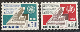 MONACO - MNH** - 1966 - # 837/838 - Unused Stamps