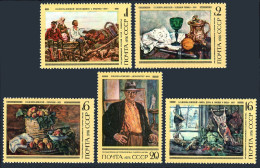 Russia 4422-4426, MNH. Michel 4455-4459. Paintings By P.P. Konchalovsky, 1976. - Nuovi