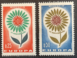 MONACO - MNH** - 1964 - # 652/653 - Unused Stamps