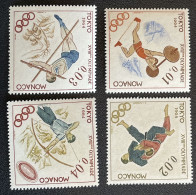 MONACO - MNH** - 1964 - # 654/657 - Unused Stamps