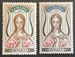 MONACO - MNH** - 1963 - # 618/619 - Ungebraucht