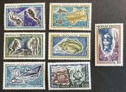 MONACO - MNH** - 1962 - # 591/597 - Ungebraucht