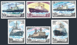 Russia 4721-4726,MNH.Michel 4804-4809. Icebreakers,1978. - Nuevos