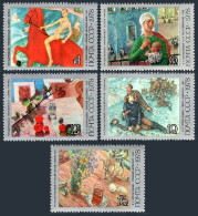 Russia 4684-4688,4689,MNH.Michel 4757-4761,Bl.130. Painter Kuzma Petrov-Vodkin. - Nuovi