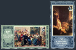 Russia 4869A-4869B, MNH. Michel 4997-4998. Paintings 1980. Nevrev, Flavitsky. - Nuevos