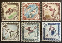 MONACO - MNH** - 1960 - # 532/537 - Unused Stamps