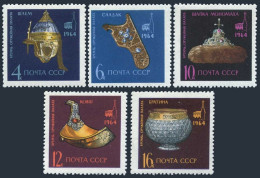 Russia 2987-2988, MNH. Michel 3007-3011. Treasures From Kremlin Treasury. 1964. - Nuevos