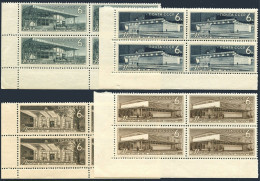 Russia 3120-3123 Blocks/4,margin,MNH.Michel 3141-3144. Subway Stations,1965.  - Ongebruikt