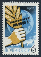 Russia 3069 Two Stamps, MNH. Michel 3086. Keep Peace. 1965.  - Ongebruikt