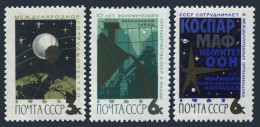 Russia 3053-3055, MNH. Mi 3076-3078. Cooperation In Space, Economic, Steel Mill. - Ongebruikt