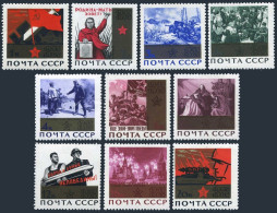 Russia 3030-3039, MNH. Michel 3051-3060. WW II Victory, 20th Ann. 1965. - Unused Stamps