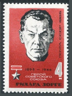 Russia 3010, MNH. Michel 3030. Richard Sorge, Soviet Spy And Hero, 1965. - Ongebruikt