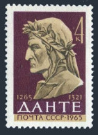 Russia 2995, MNH. Michel 3014. Dante Alighieri, Italian Poet, 1965. - Ungebraucht