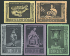 Russia 3290-3294,MNH.Michel 3313-3317. Treasures From The Hermitage,1966. - Ungebraucht