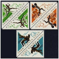 Russia 3210-3212 Tete-beche,MNH. Znamensky Brothers Track Competition,1966. - Unused Stamps