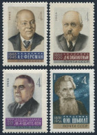 Russia 3189-3191A, MNH. Michel 3201-3203,3291. Soviet Scientists, 1966. Fersman, - Unused Stamps