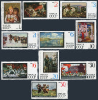 Russia 3549-3558 Blocks/4,MNH.Michel 3576-3585. Art,Russian State Museum.1969. - Neufs