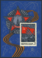Russia 3449, MNH. Mi 3474 Bl.50. Armed Forces Of USSR-50, 1968. Weapons. Order. - Ongebruikt