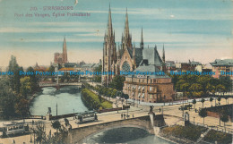 R035731 Strasbourg. Pont Des Vosges. Eglise Protestante. Bergeret - Welt