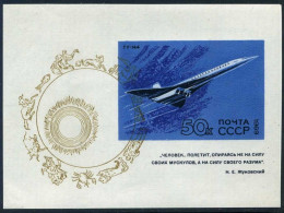 Russia 3681,MNH.Michel 3708 Bl.59. History Of Natl Aeronautics-aviation,1969. - Unused Stamps