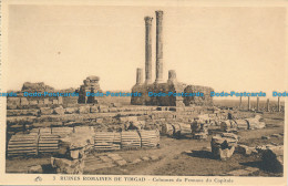 R035748 Ruines Romaines De Timgad. Colonnes Du Pronaos Du Capitole - Welt