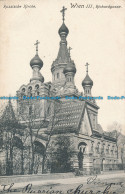 R035757 Wien III. Richardgasse. Russische Kirche. 1912 - Welt