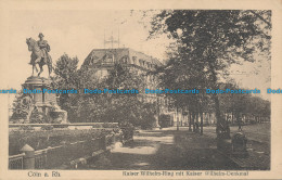 R035765 Coln A. Rhein. Kaiser Wilhelm Ring Mit Kaiser Wilhelm Denkmal - Welt