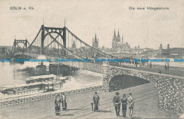 R035768 Coln A. Rhein. Die Neue Hangebrucke. Heiss - Welt