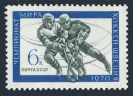 Russia 3714, MNH. Michel 3740. World Ice Hockey Championships, Sweden, 1970. - Ongebruikt