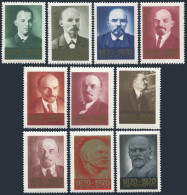 Russia 3721-3730, MNH. Michel 3749-3758. Vladimir Lenin, Portraits, 1970. - Neufs