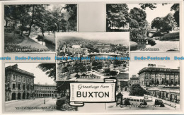 R035829 Greetings From Buxton. Multi View. Photochrom - World