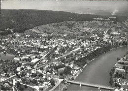 11658266 Zurzach Fliegeraufnahme Mit Fluss Bad Zurzach - Andere & Zonder Classificatie