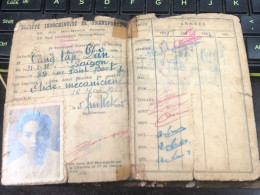 South Vietnam-PAPER ID (INDO-CHINA )NAME-TAN LAP DAN-YEAR 1955-1 Pcs Paper-very Rare - Historical Documents