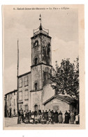 Saint Jean De Barrou , La Place , L'église - Otros & Sin Clasificación