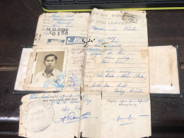 South Vietnam-PAPER ID (INDO-CHINA )NAME-NGUYEN VAN BANH-YEAR 1955-1 Pcs Paper-very Rare - Historical Documents