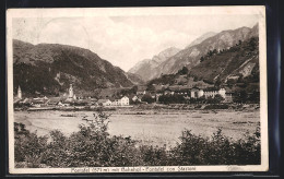 Cartolina Pontafel, Teilansicht Mit Bahnhof  - Sonstige & Ohne Zuordnung