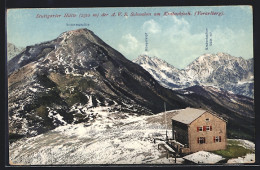 AK Stuttgarter Hütte, Berghütte Am Krabachjoch  - Andere & Zonder Classificatie
