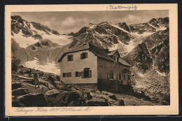 AK Tübinger Hütte, Berghütte Mit Plattenspitz  - Other & Unclassified