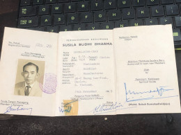 South Vietnam-PAPER ID (INDO-CHINA )NAME-DUONG MINH CHAU-YEAR 1969-1 Pcs Paper-very Rare - Historical Documents
