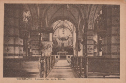 4050 MÖNCHENGLADBACH - WICKRATH, Katholische Kirche, Innenansicht - Mönchengladbach