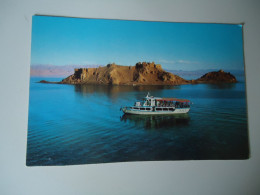 ISRAEL   POSTCARDS    SHIPS IN CORAL ISLANDS      MORE  PURHASES 10% DISCOUNT - Israël