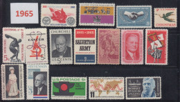 USA 1965 Full Year Commemorative MNH Stamps Set SC# 1261-1276 With 16 Stamps - Annate Complete