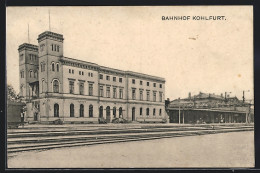 AK Kohlfurt, Bahnhof Von Der Gleisseite  - Schlesien