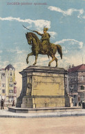 Zagreb - Monument Ban Jelačić 1921 - Croatie