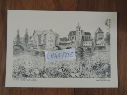 MORET SUR LOING - CARTE POSTALE "YVES DUCOURTIOUX" - Moret Sur Loing