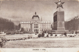 Zagreb - Communist Star Instead Monument Of King Tomislav 1946 - Croatie