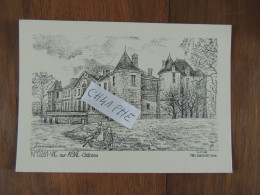 VIC SUR AISNE - LE CHATEAU - CARTE POSTALE "YVES DUCOURTIOUX" - Vic Sur Aisne